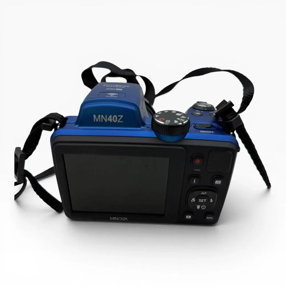 Minolta MN40Z ProShot 20MP/1080P FHD Digital Camera With 40x Optical Zoom(Blue)